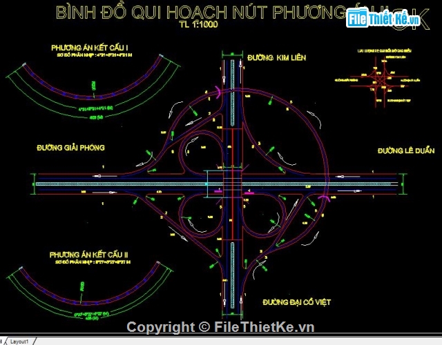 Bản vẽ,giao thông,nút giao thông